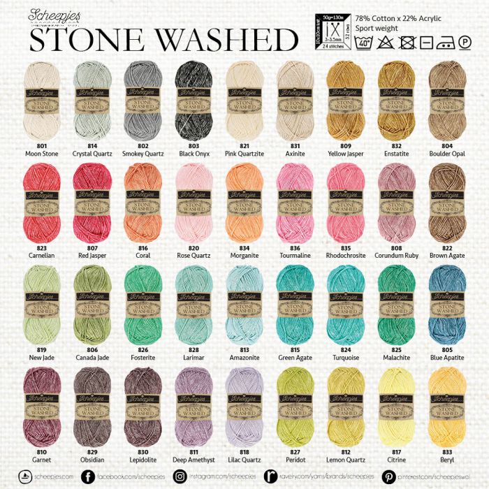 sj stone washed 834