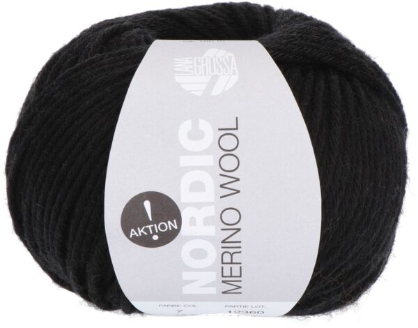 lg Nordic Merino Wool Aktion 7 zwart