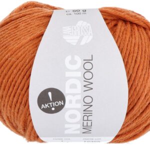 lg Nordic Merino Wool Aktion 1 oranje