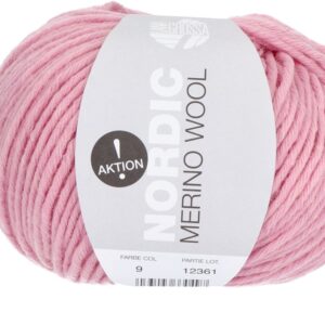 lg Nordic Merino Wool Aktion 9 lila roze