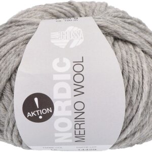lg Nordic Merino Wool Aktion 15 licht grijs