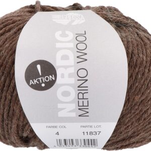 lg Nordic Merino Wool Aktion 4 donker bruin