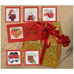 Pakket Labels voor kerstcadeaus