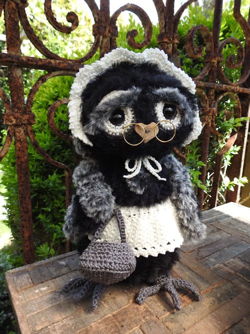 fb Funny Furry Owl Molly