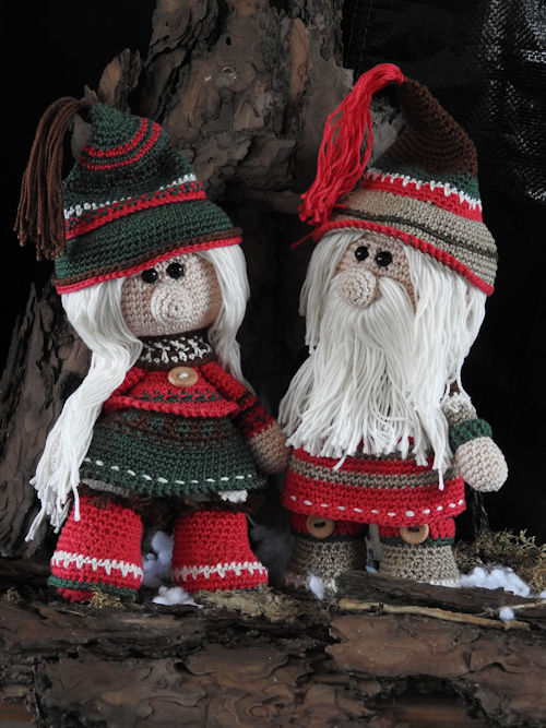 funny gnoomy set christmas