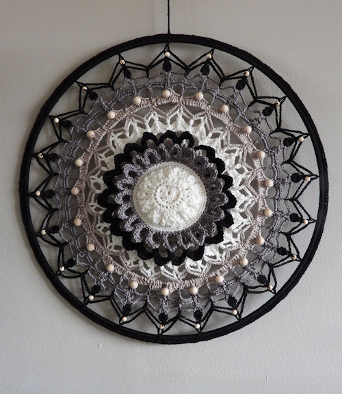 funny mandala flower classic large 40 cm