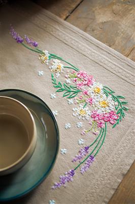 Loper kit lentebloemen