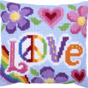 kruissteek kussen Love Always