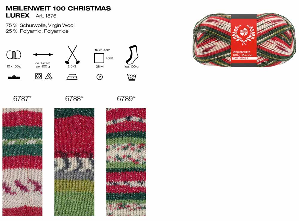lg meilenweit christmas lurex 6788