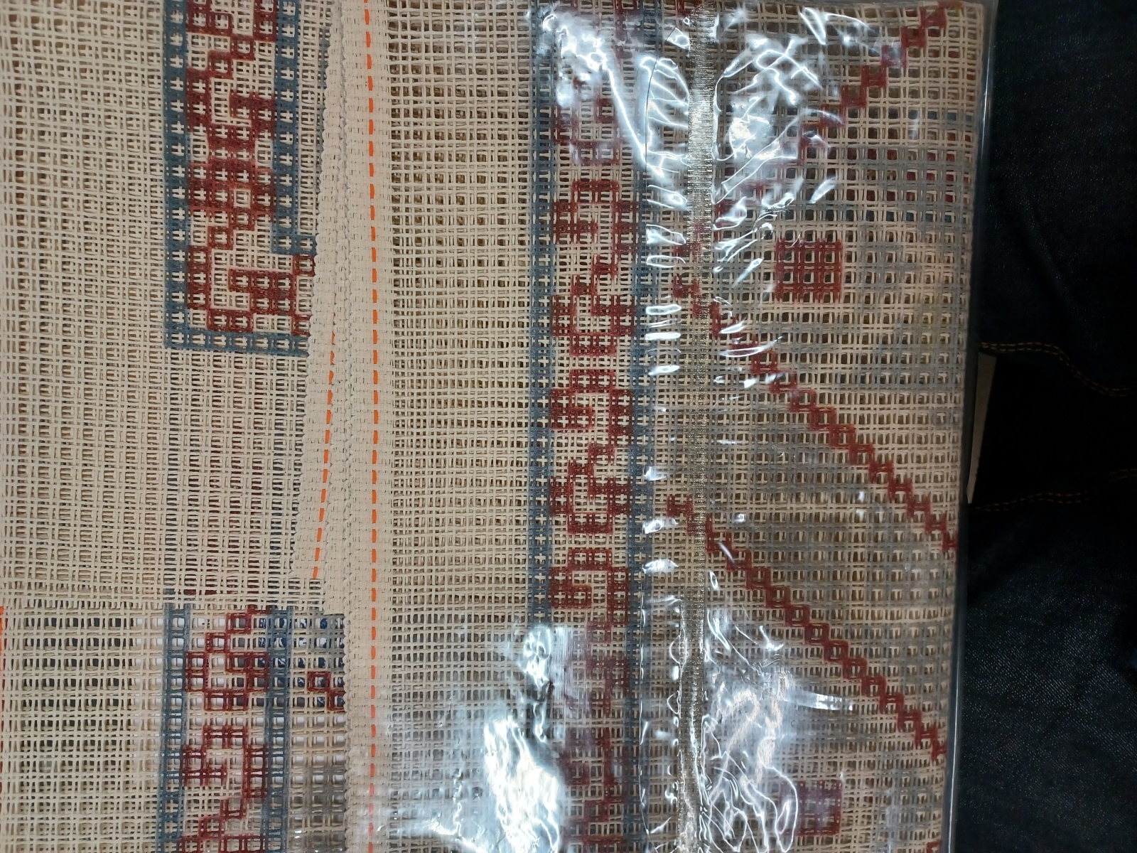 Bedrukt stramien voor vloerkleed Mosaïque Smyrnalaine