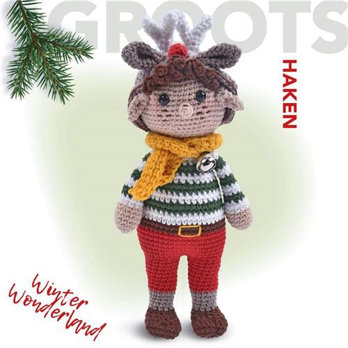 Boek Groots Haken Winter Wonderland Cute Dutch