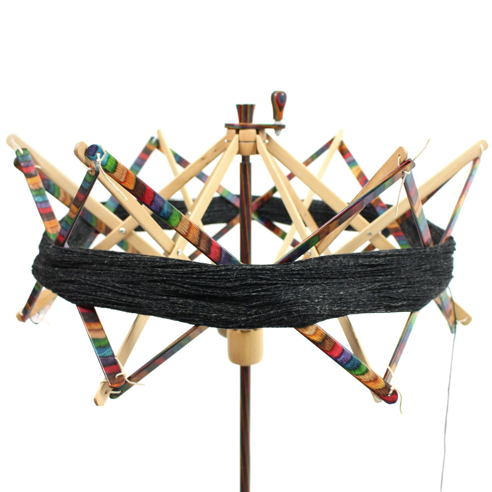 Houten wolwinder