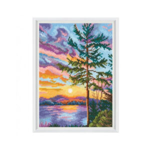 Kruissteekpakket Sunset Landscape