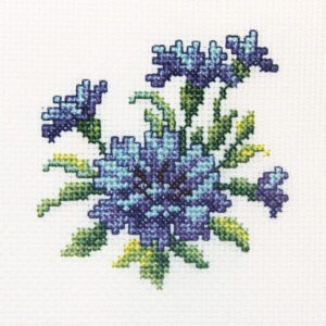Kruissteekpakket cornflower