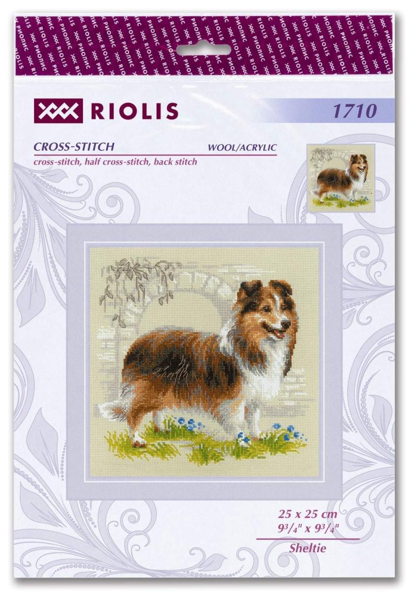 Kruissteekpakket sheltie