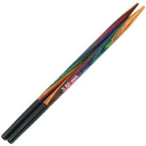 Naald punten Vario design hout Multicolor dikte 3,5 kort