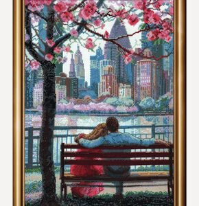 Kruissteekpakket Blooming new York