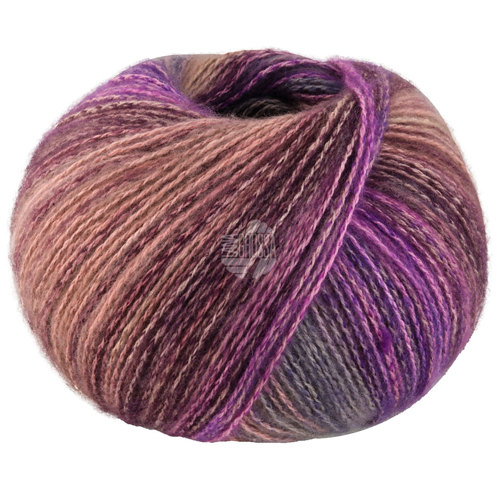 Lg Gianna 003 violet/bourgondisch/grijs/sering/grijs blauw/kameel