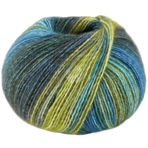 Lg Gianna 005 donker blauw/donker groen/turkoois/munt/geelgroen