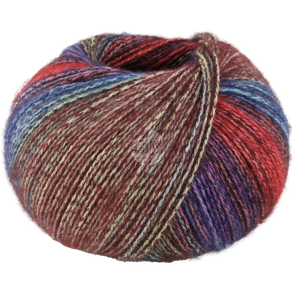 lg gianna 007 -rood/turkoois/marine/cyclaam/geelgroen