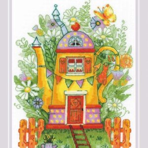 kruissteekpakket tea house 2206