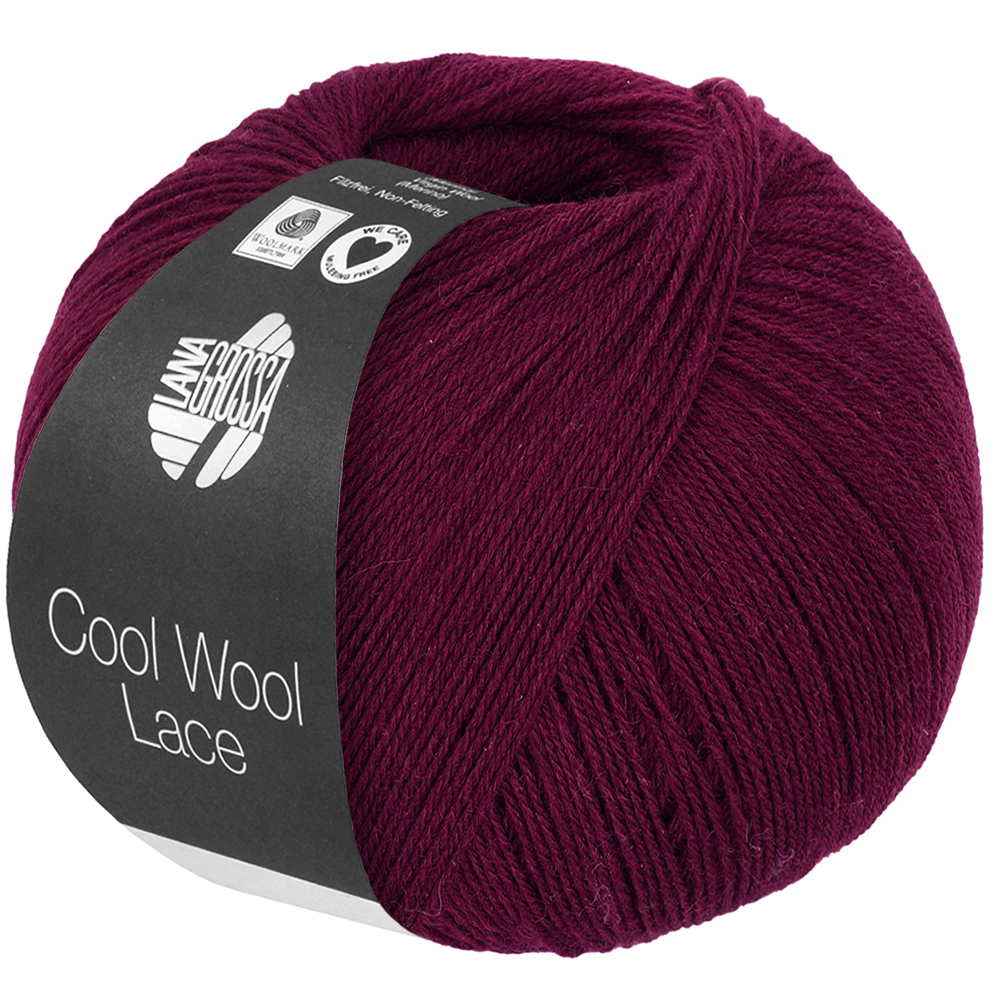 lg cool wool lace bordeaux 60