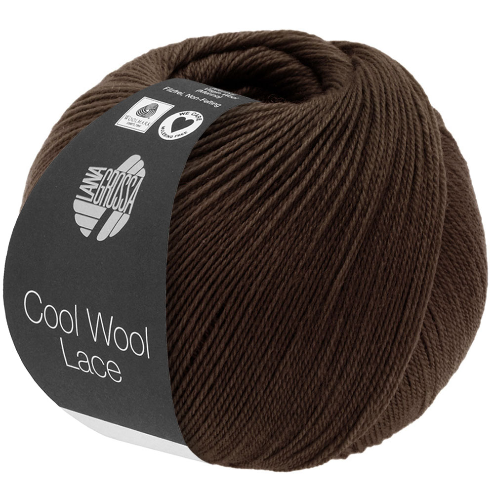 lg cool wool lace donker bruin 57