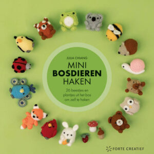 boek Mini Bosdieren Haken