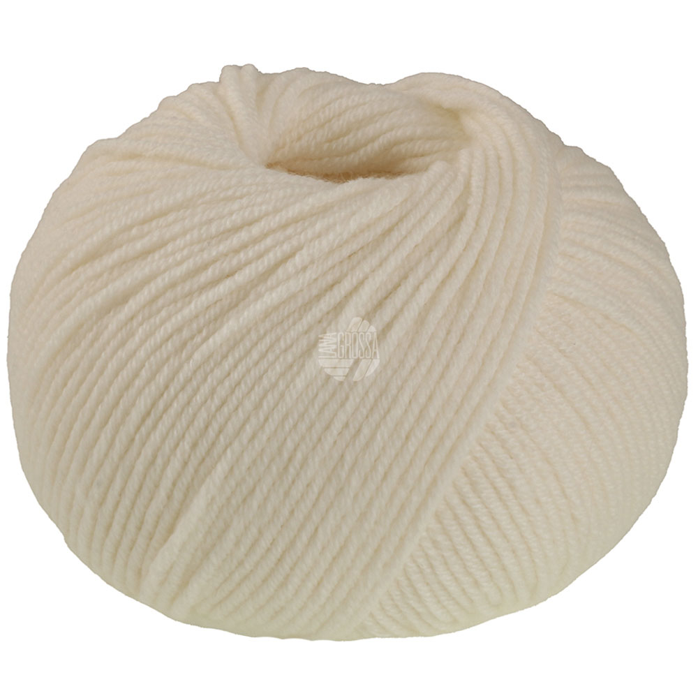 Lana Grossa Merino Soft 001 ecru