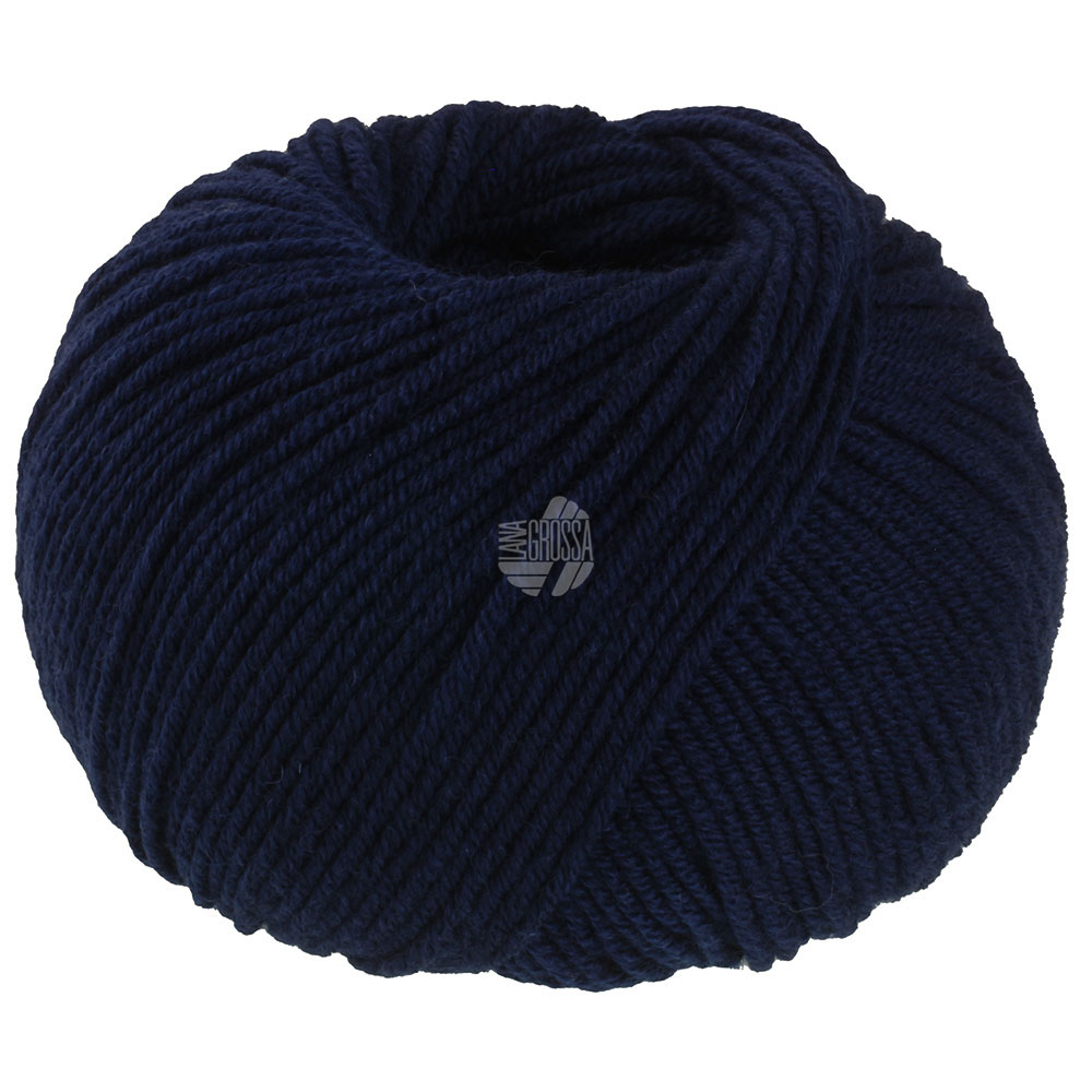 Lana Grossa Merino Soft 006 nacht blauw