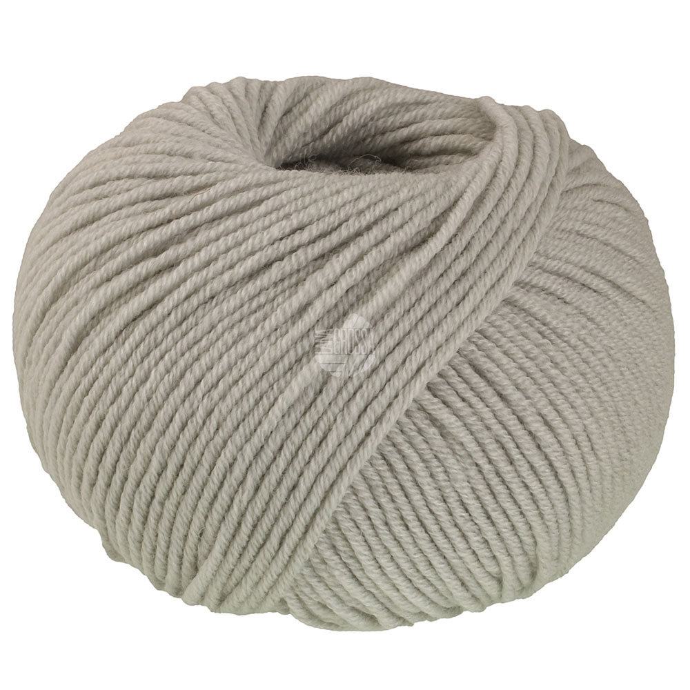 Lana Grossa Merino Soft 009 licht grijs