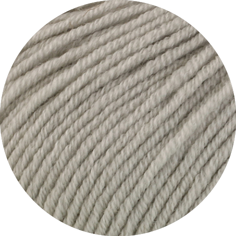 Lana Grossa Merino Soft 009 licht grijs