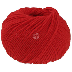 Lana Grossa Merino Soft 011 briljant rood