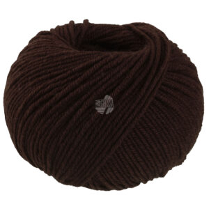 Lana Grossa Merino Soft 019 donker bruin