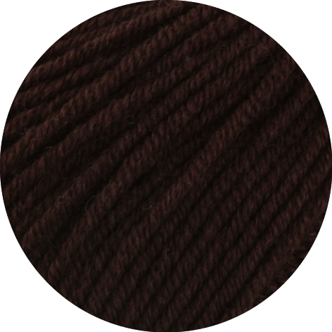 Lana Grossa Merino Soft 019 donker bruin