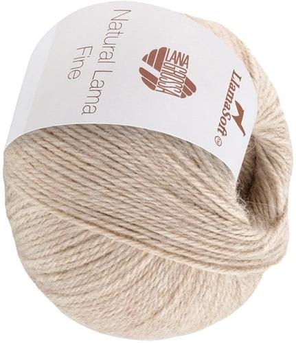 Lana Grossa natural lama fine 110