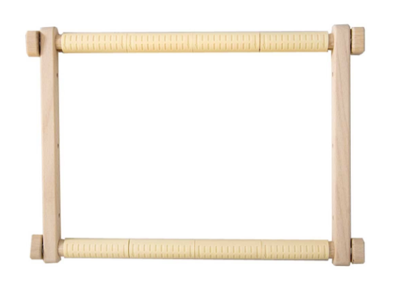 Borduurraam met klemmen 25x32 cm