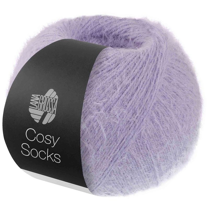 Lana Grossa Cosy Socks Sering paars
