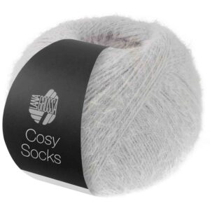 Lana Grossa Cosy Socks licht grijs