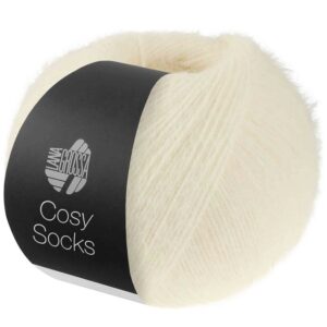 Lana Grossa Cosy Socks wit