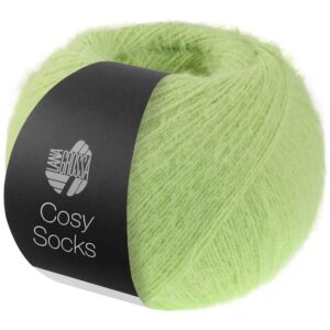 Lana Grossa Cosy Socks zachtgroen