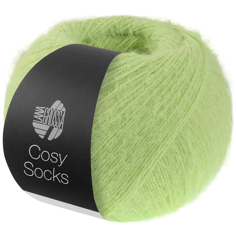 Lana Grossa Cosy Socks zachtgroen