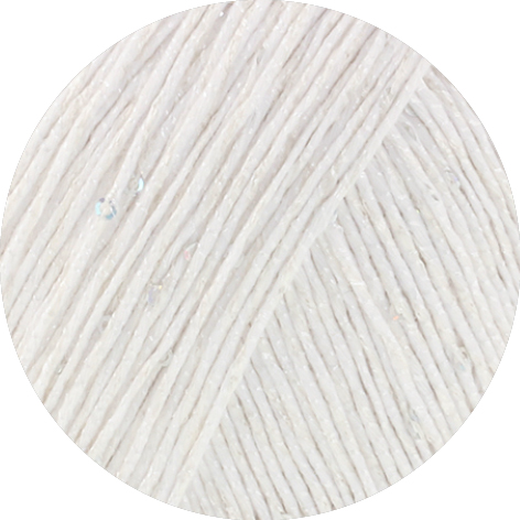 Lana Grossa Filo Pailettes 01 wit