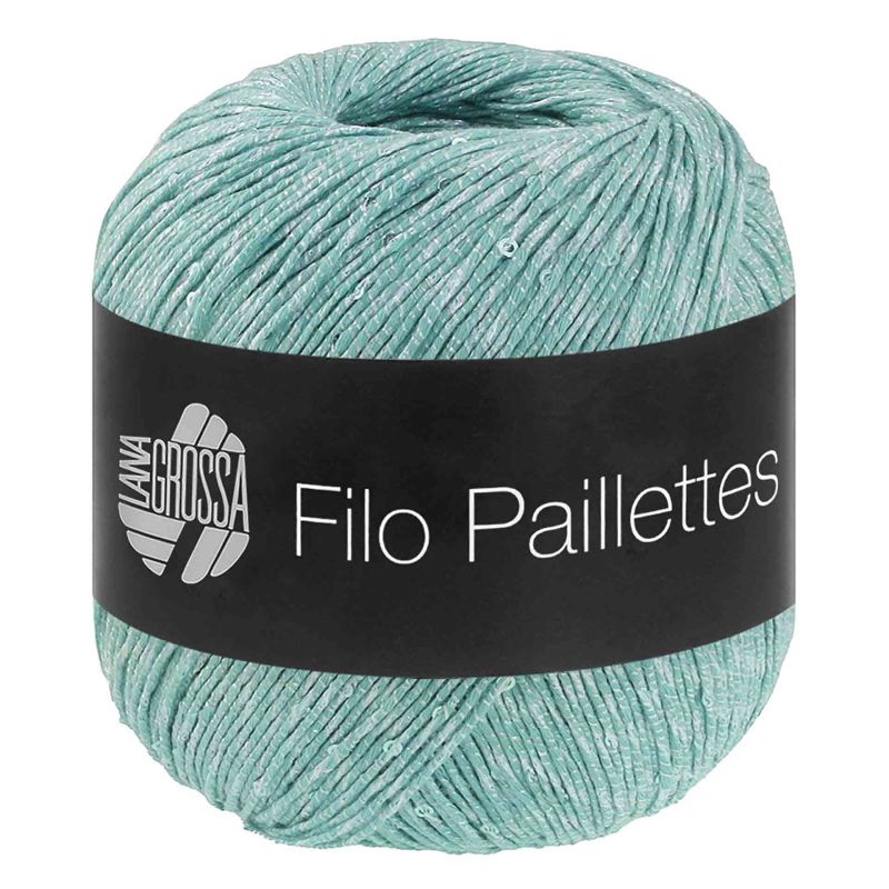 Lana Grossa Filo Pailettes 11 turkoois