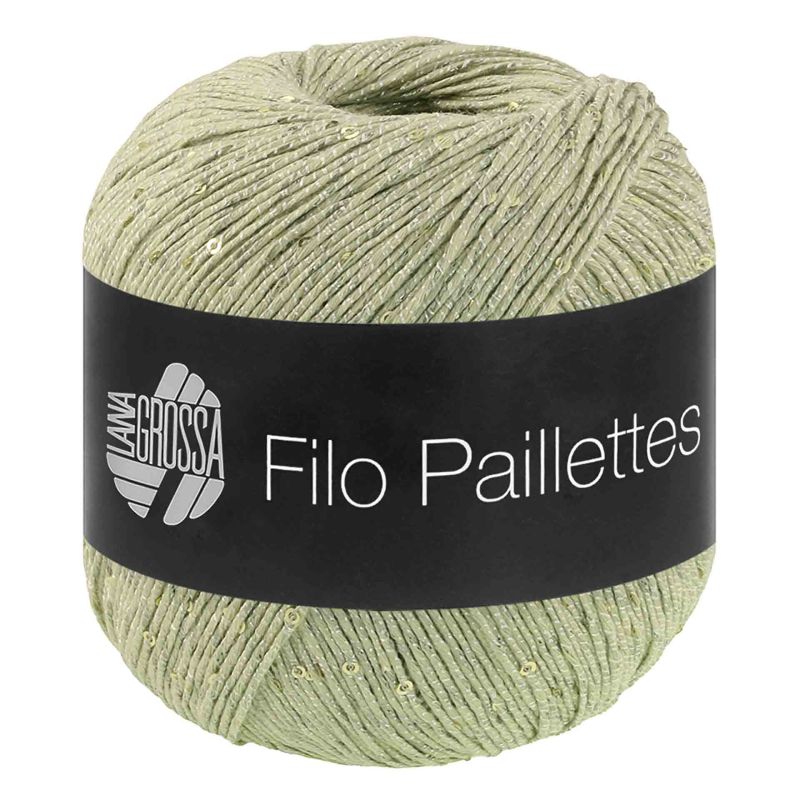 Lana Grossa Filo Pailettes 12 limoen