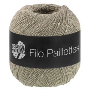 Lana Grossa Filo Pailettes 13 kaki