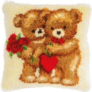 Knoopkussen kit Love bears