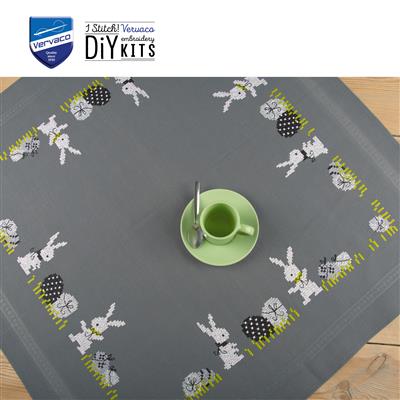 Tafelkleed kit Paaseitjes en haasjes
