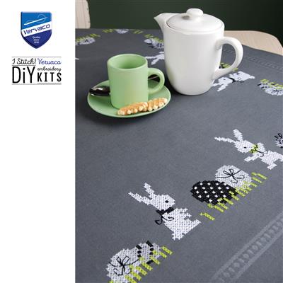 Tafelkleed kit Paaseitjes en haasjes