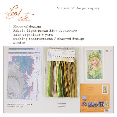 Telpakket kit Lily crowned Fairy